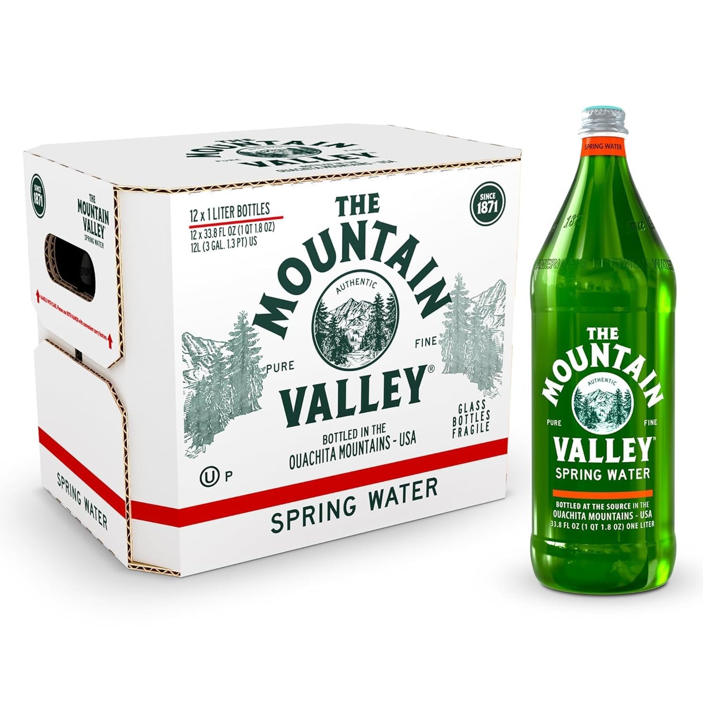 Mountain Valley Water Spring Water 12Pk. 16.9 FZ