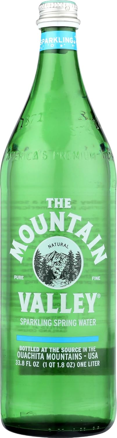 Mountain Valley Water Sparkling Water 12 Pack. 33.8 Fl Oz