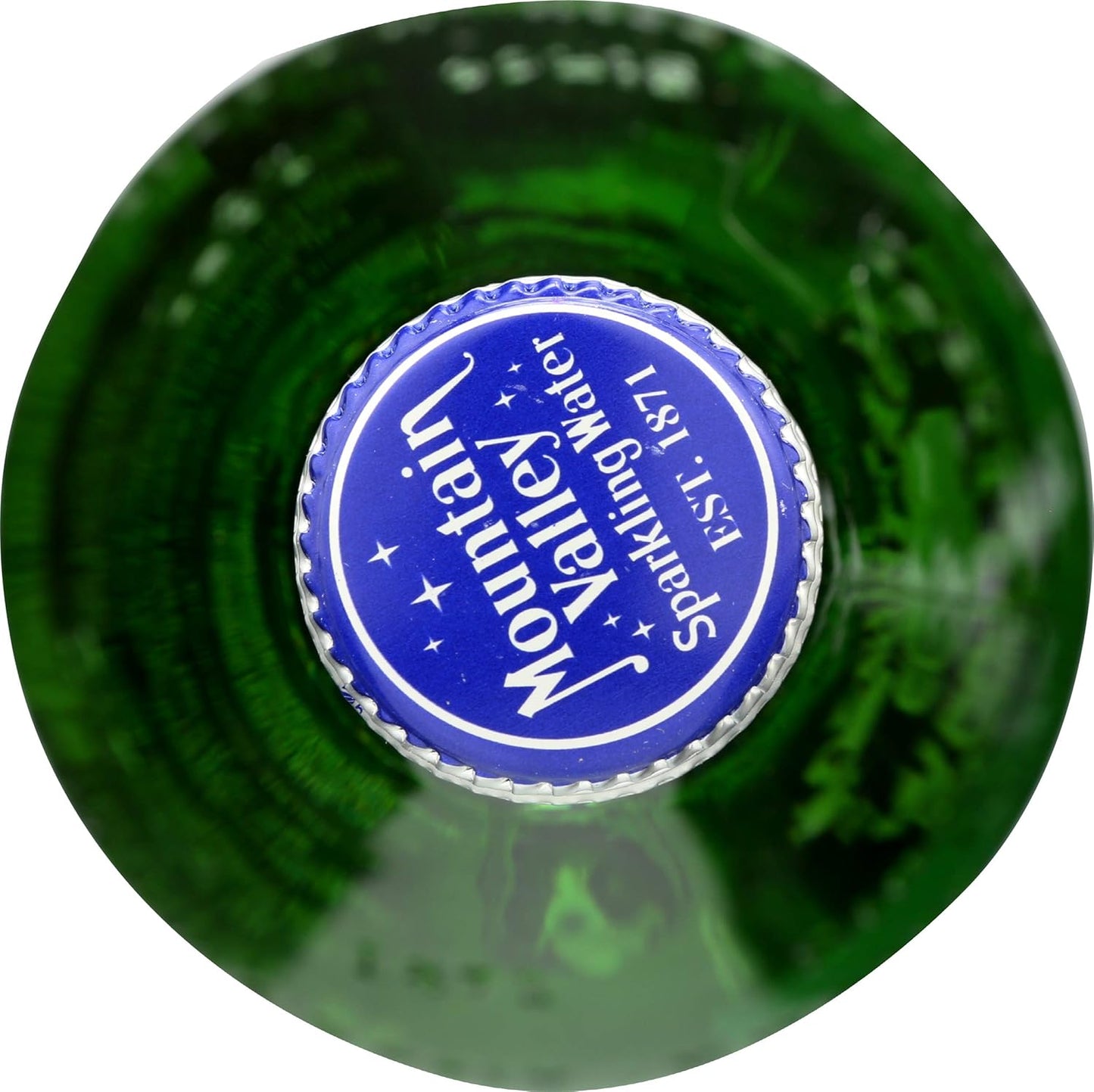 Mountain Valley Water Sparkle Glass. 750 ml