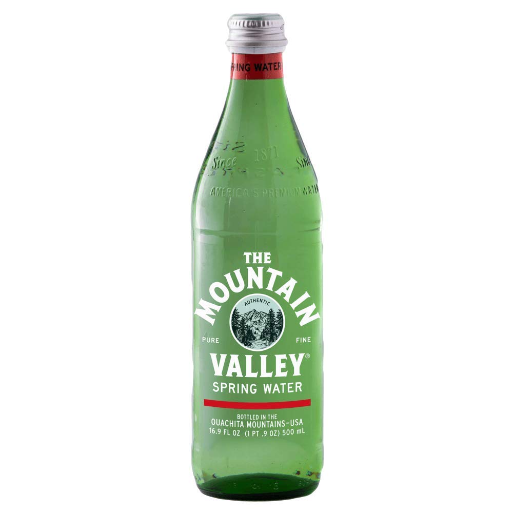 Mountain Valley. Spring Water. Glass Bottle. 16.9 ounces (Pack of 12)