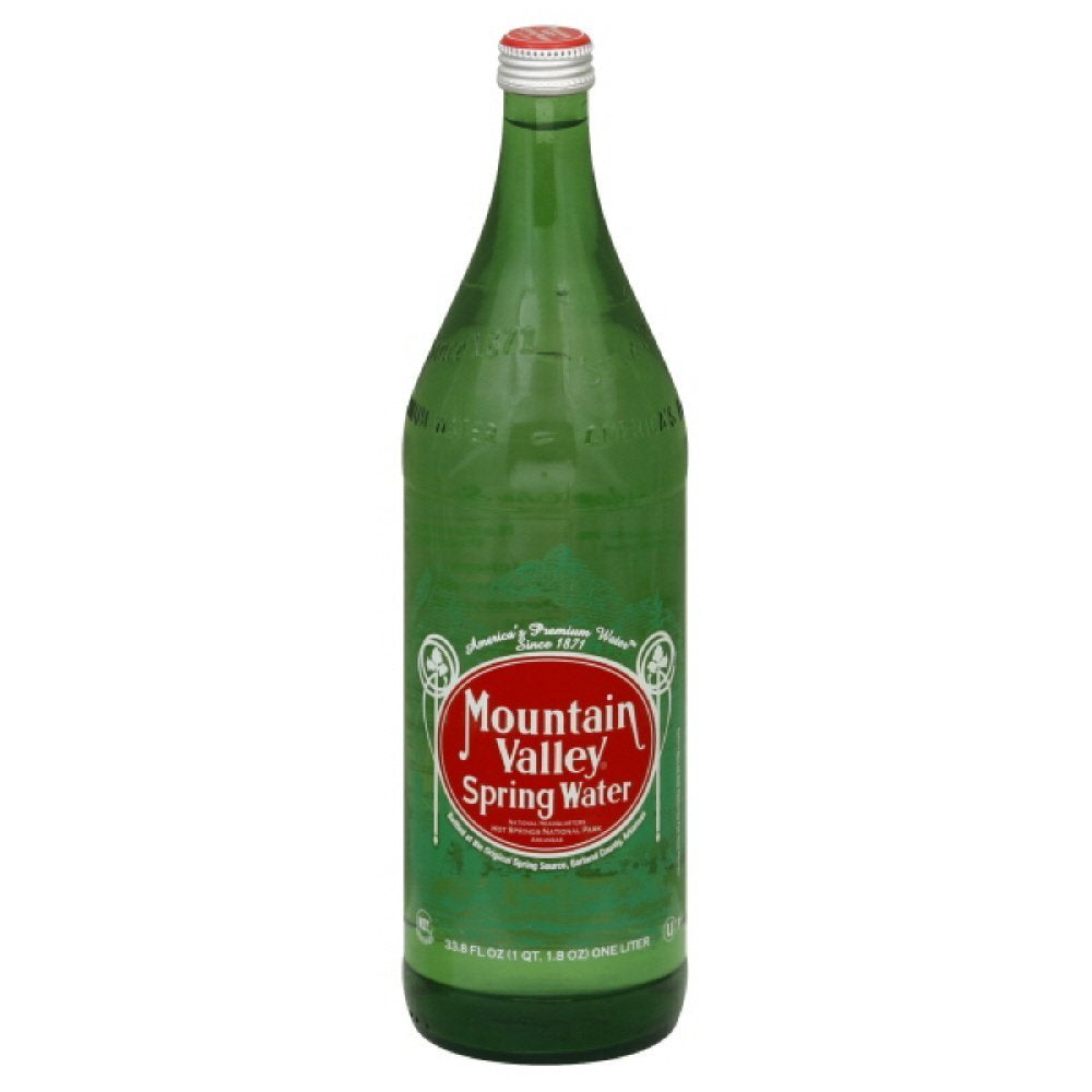 Mountain Valley. Spring Water. Glass Bottle. 16.9 ounces (Pack of 12)