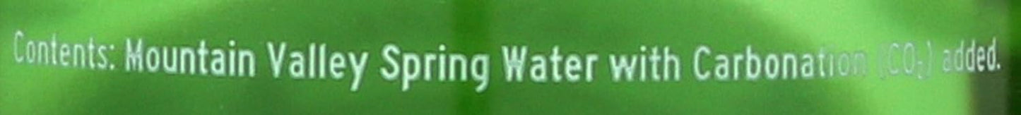 Mountain Valley Water Sparkle Glass. 750 ml