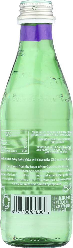 333 ML Glass Sparkling Blackberry Pomegranate