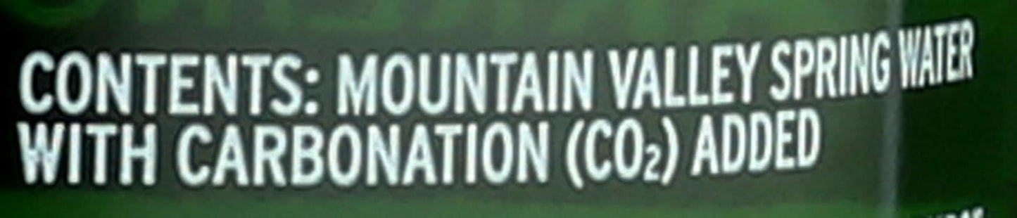 MOUNTAIN VALLEY WATER SPRKL BLKBRY PMGRNT 1 LT