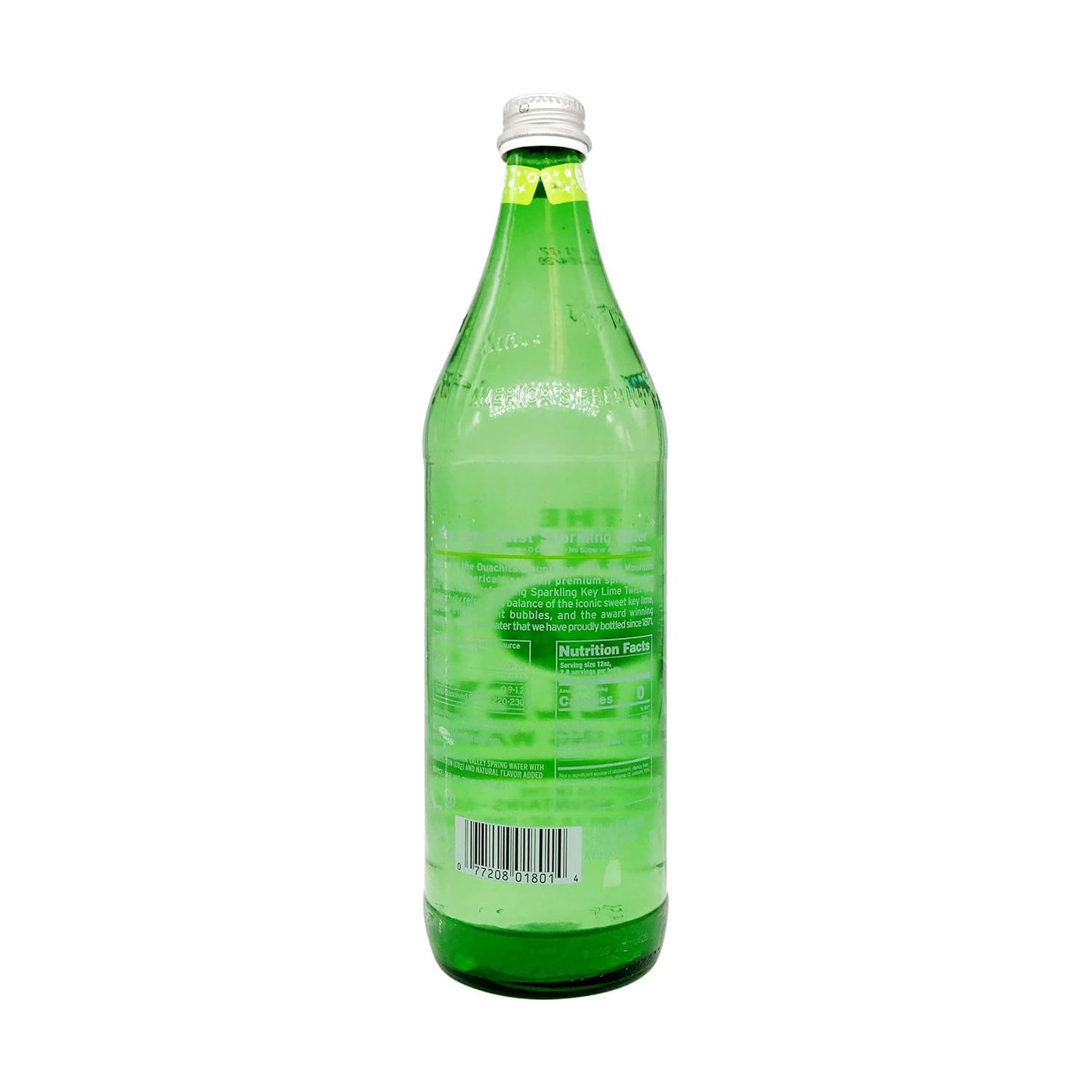 Mountain Valley Spring Sparkling Water Lime. 1 Ounce