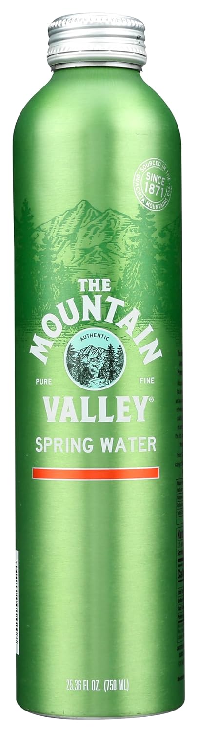 Mountain Valley Water Spring Water. 25.36 FZ