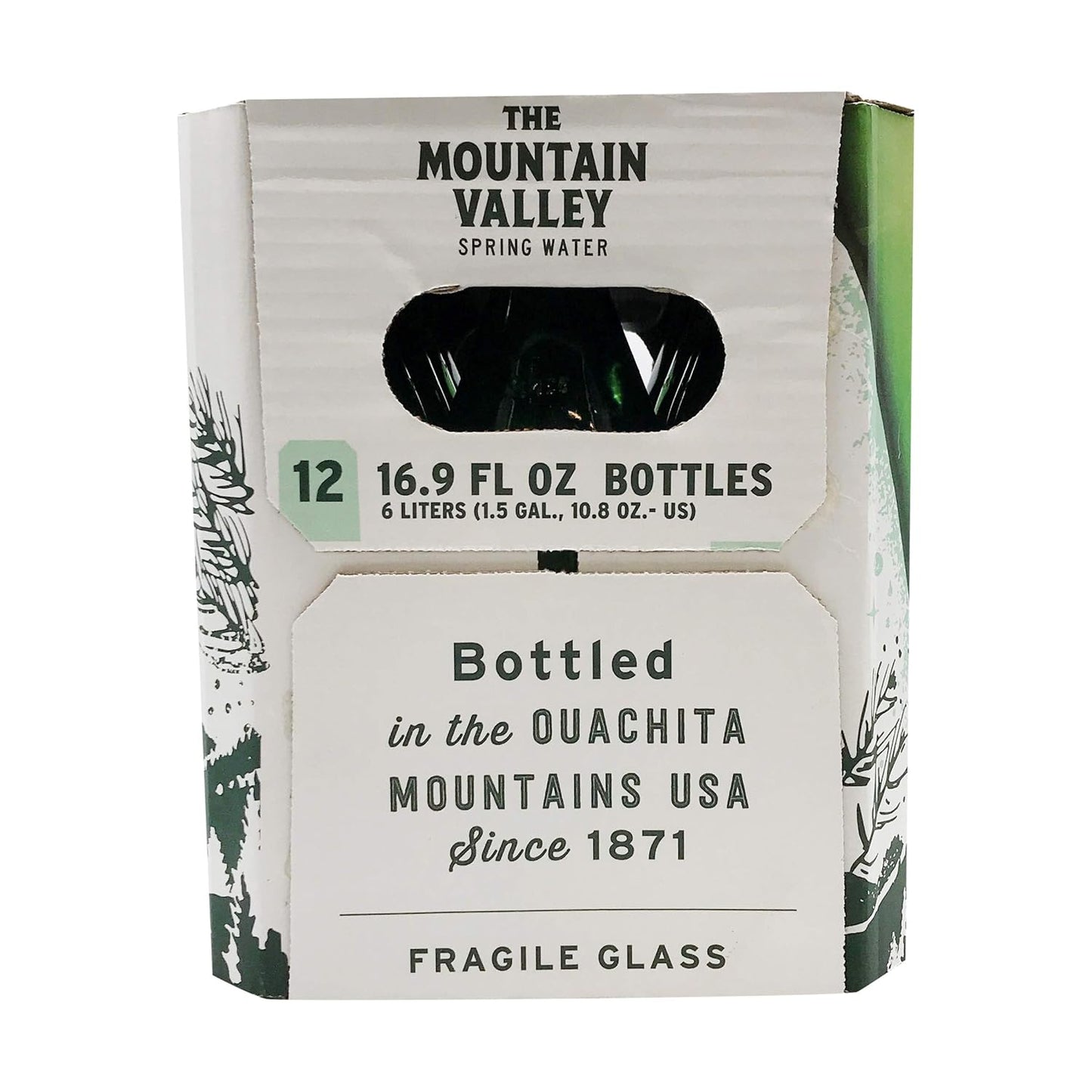 Mountain Valley Water Spring Water 12Pk. 16.9 FZ
