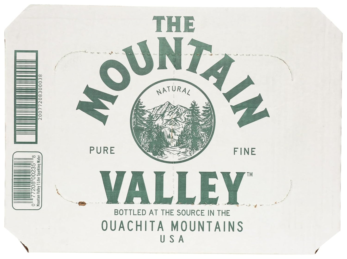 Mountain Valley Water Sparkling Water 12 Pack. 33.8 Fl Oz