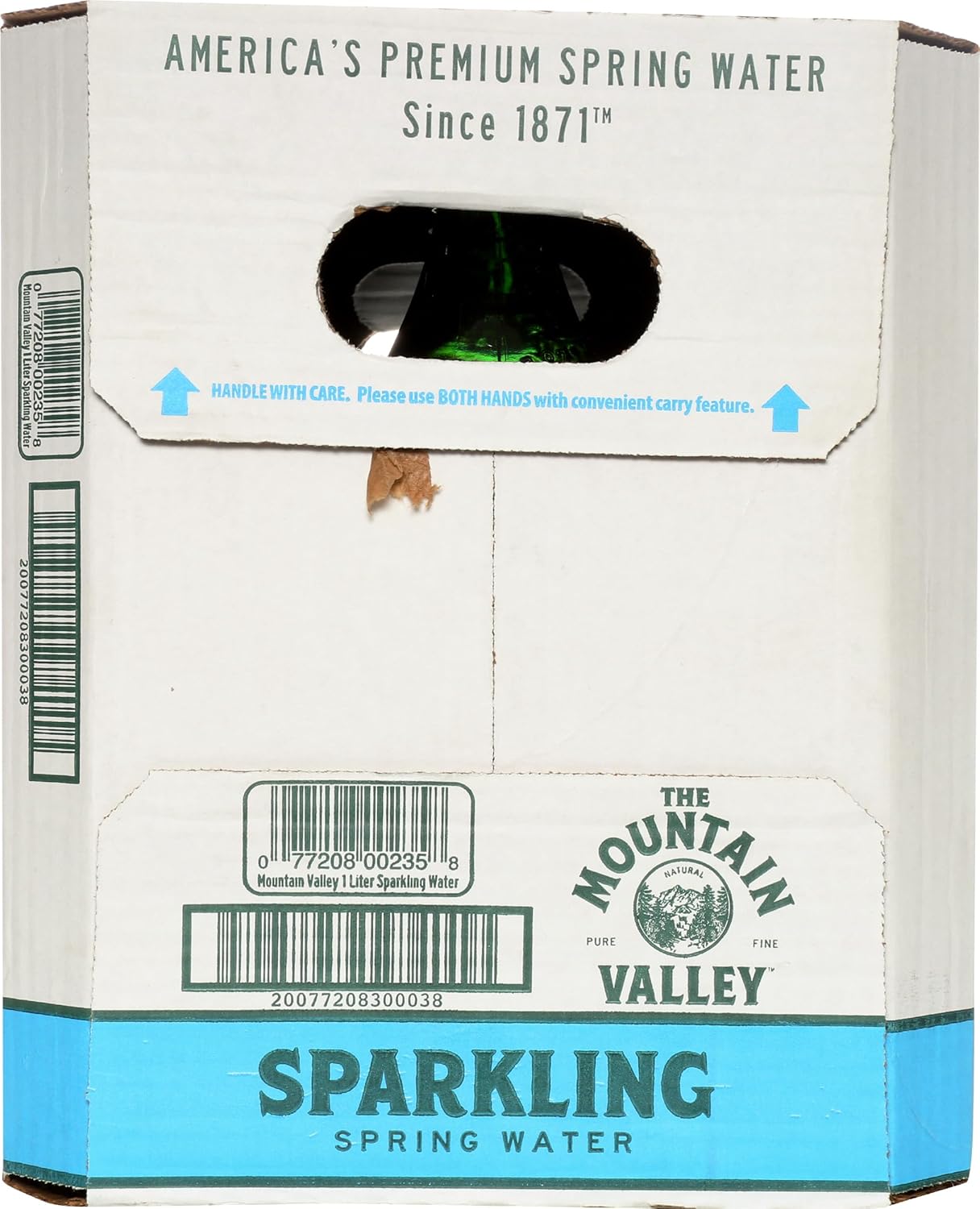Mountain Valley Water Sparkling Water 12 Pack. 33.8 Fl Oz