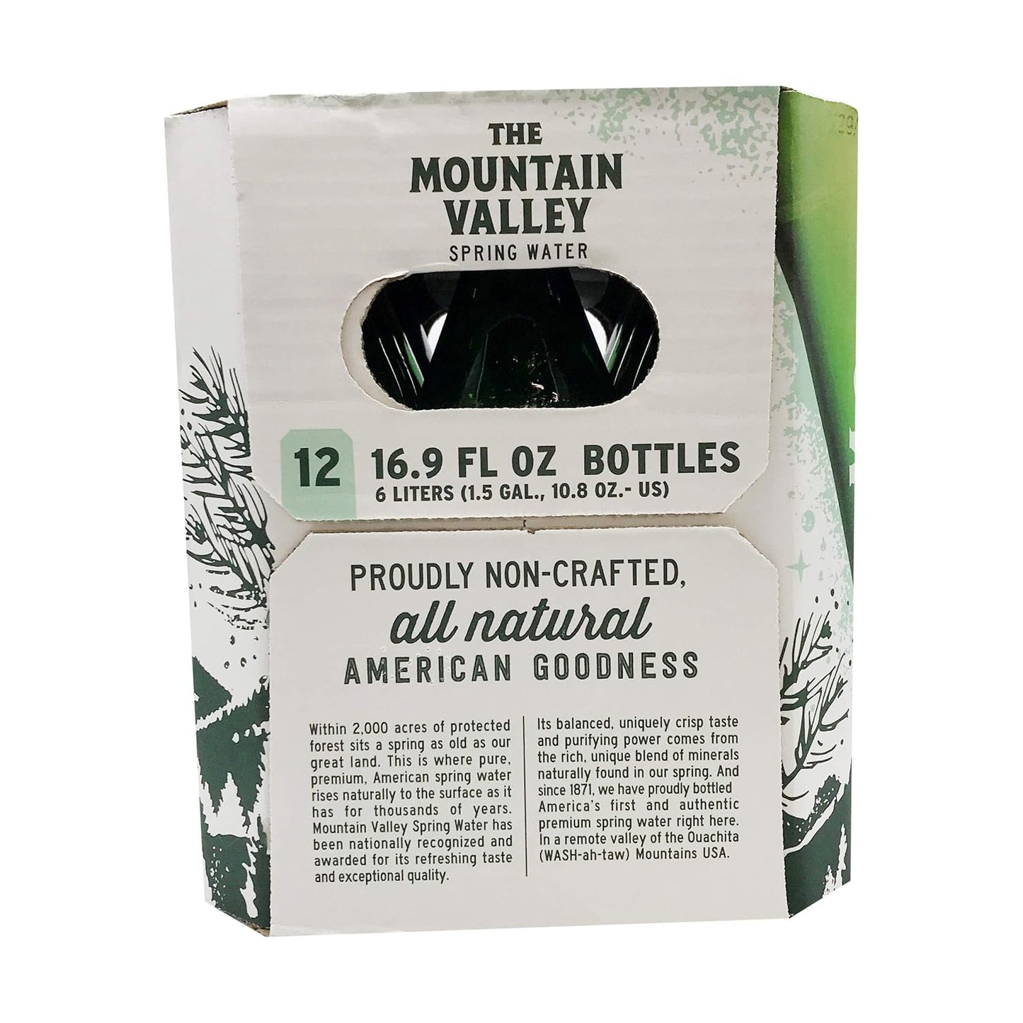 Mountain Valley Water Spring Water 12Pk. 16.9 FZ