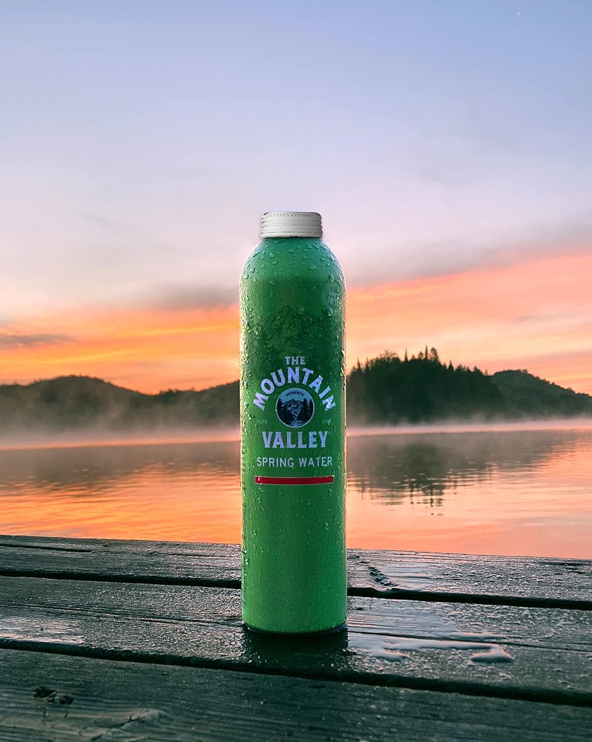 he Mountain Valley 750 mL Spring Water in Aluminum Can 12pk